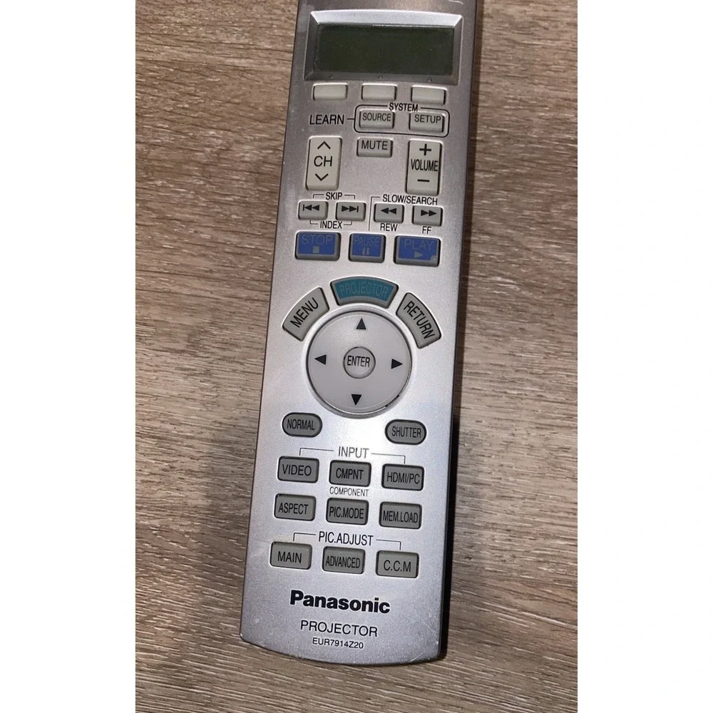 Working Original Panasonic EUR7914Z20 Projector Remote Controller Control